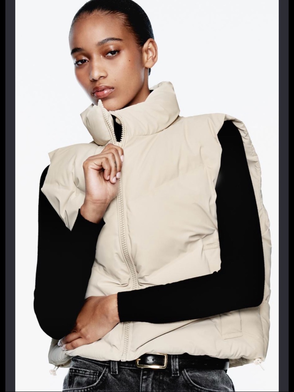 Zara Vest - Faux Leather